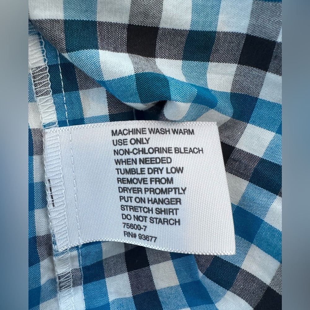 J. Ferrar Slim Fit‎ Long Sleeve Button Up - Picture 10 of 10